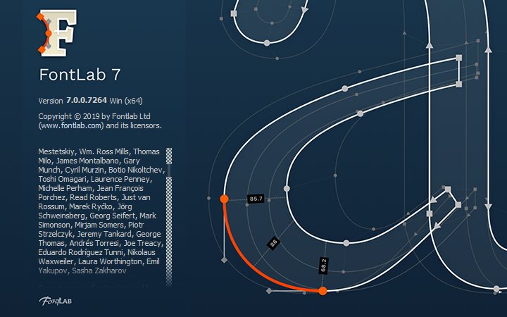 FontLab 7.0.0.7264