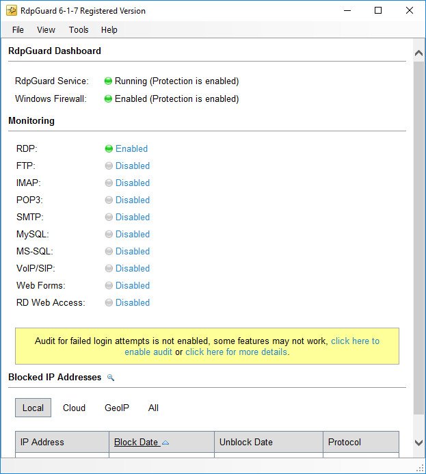 RdpGuard 5.7.1