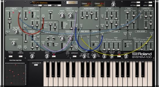 Roland VS SYSTEM-100 v1.1.1