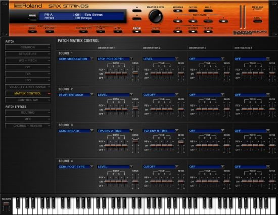 Roland VS SRX Strings 1.0.1