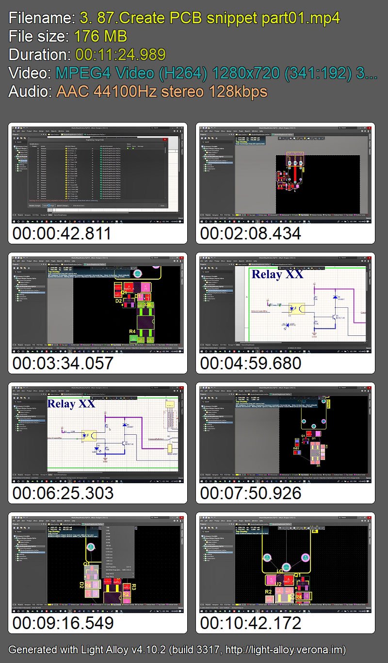 PCB Design Master Class With Altium Designer + 3 Board Examp