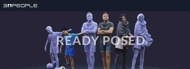 3D PEOPLE – Ready Posed Mega Collection