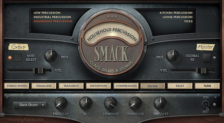 Big Fish Audio SMACK Claps Snaps and Stomps KONTAKT