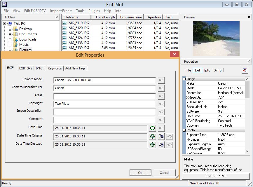 Exif Pilot 5.1.0