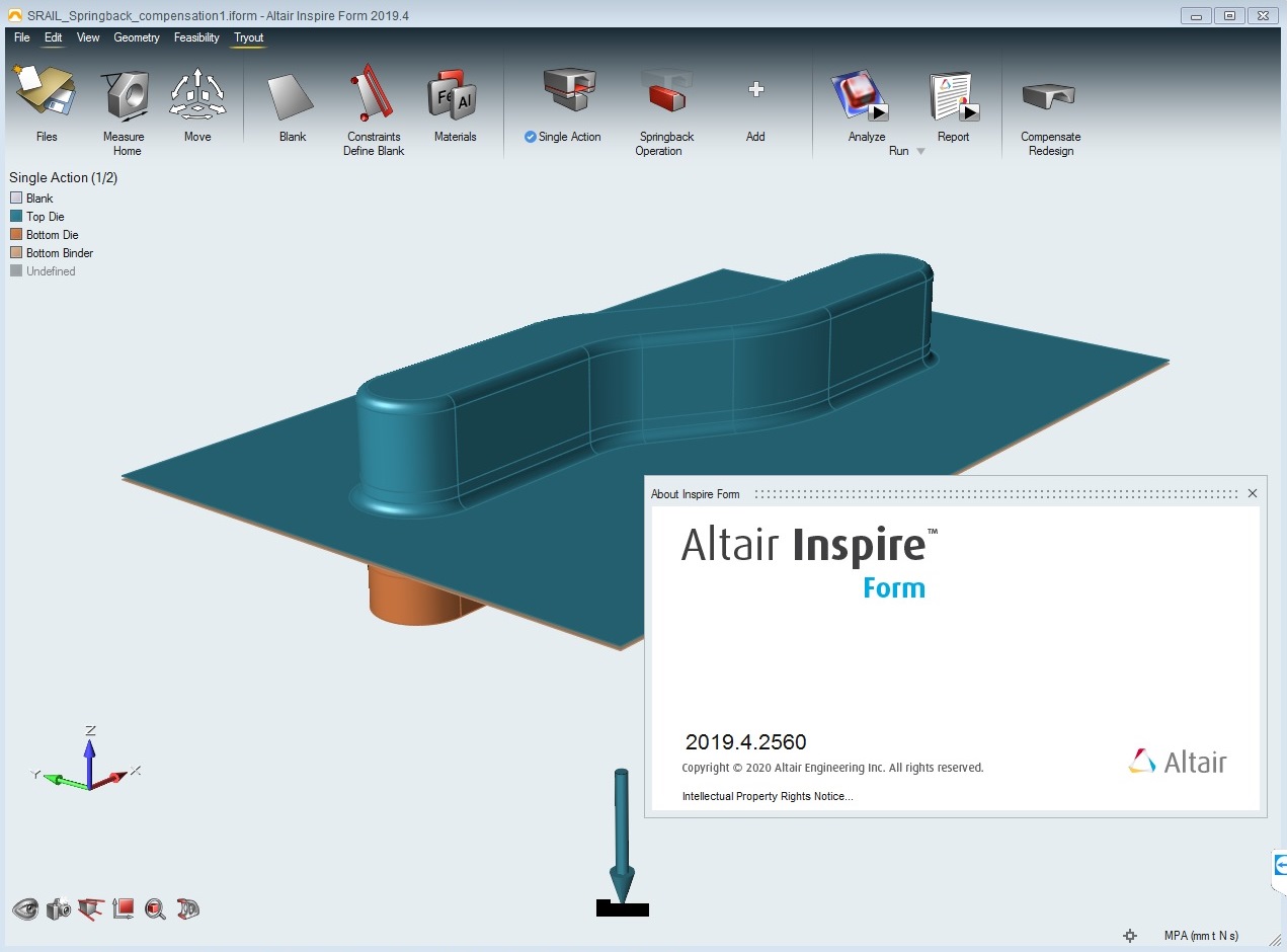 Altair Inspire Form 2019.4 Build 2560