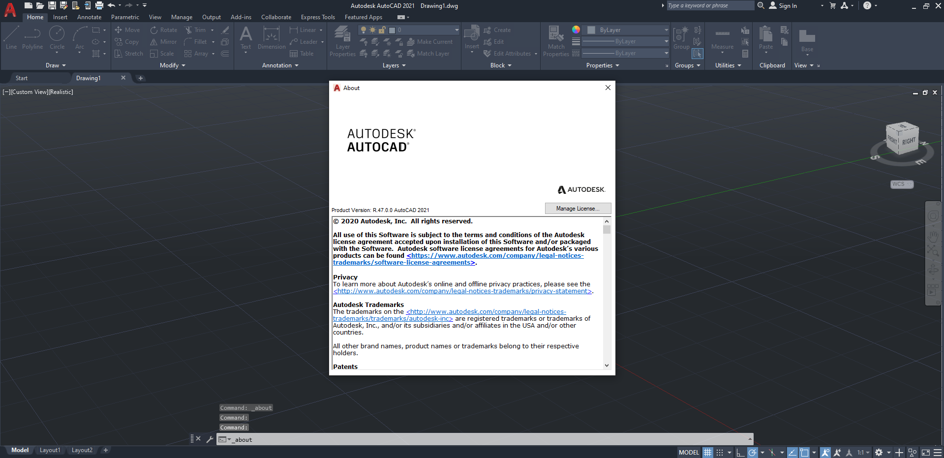 Autodesk AutoCAD (LT) 2021