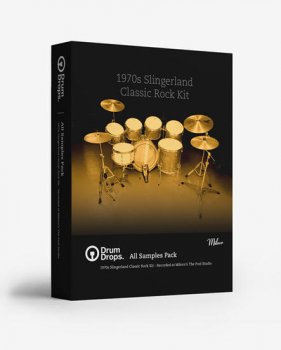 DrumDrops 1970s Slingerland Classic Rock Kit All Samples Pack MULTiFORMAT-DECiBEL