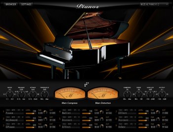 Muze Pianos v1.2 KONTAKT screenshot