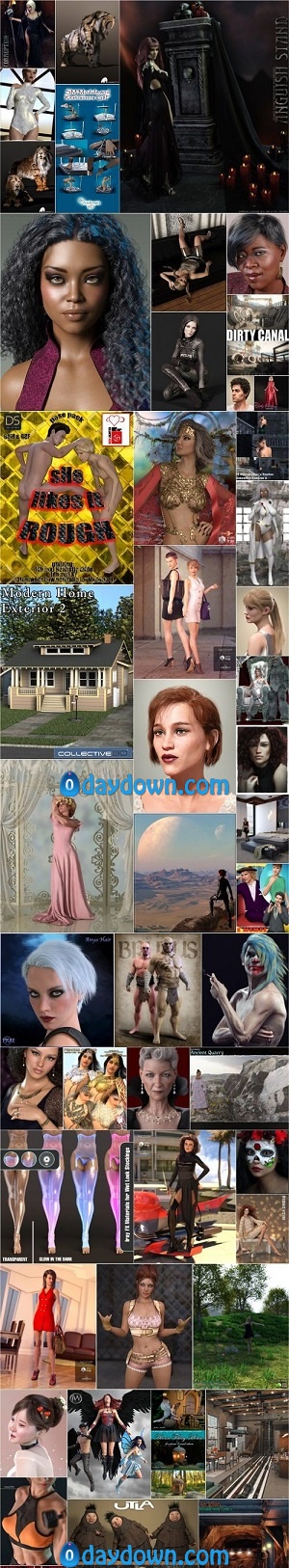 Daz 3D, Poser Bundle 7 March 2020