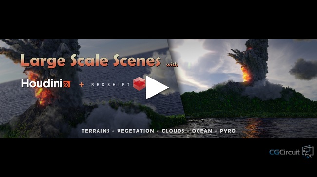CG Circuit – Large Scale Scenes in Houdini & Redshift