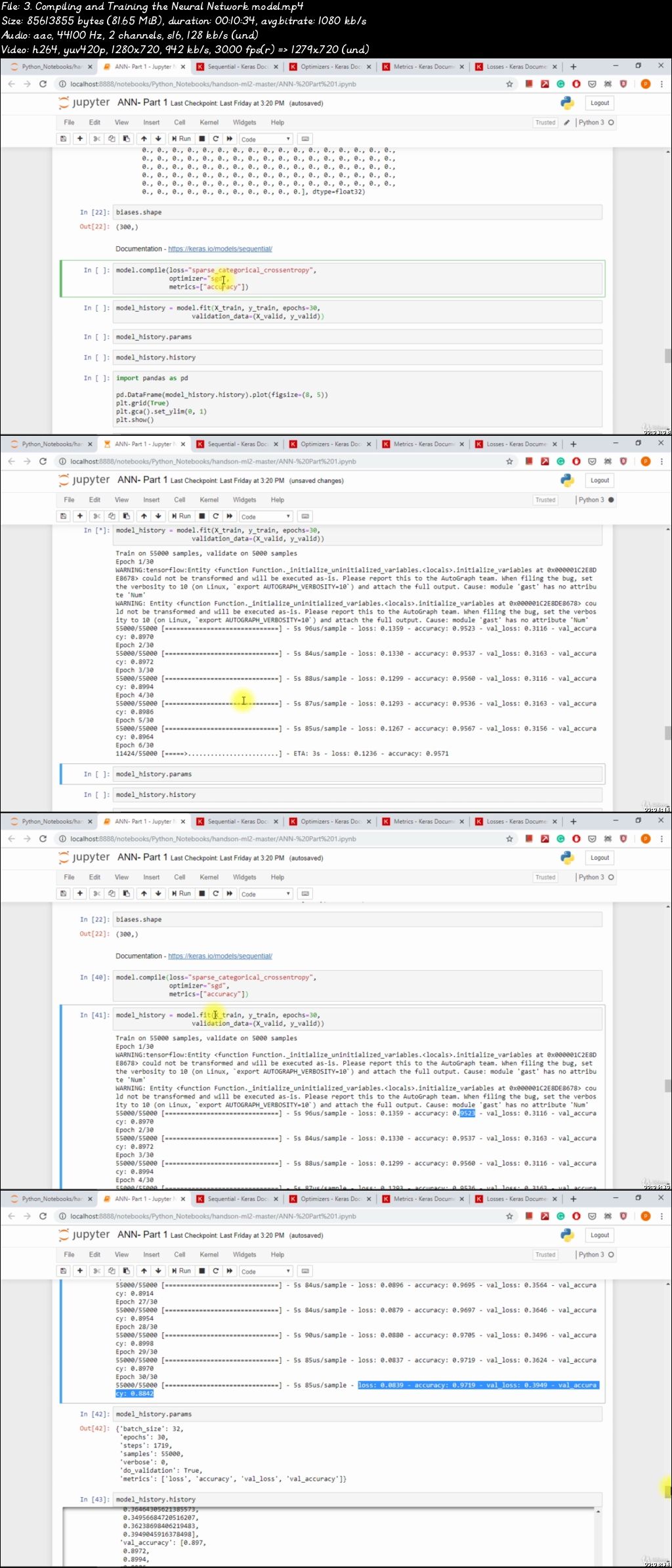  Deep Learning with Keras and Tensorflow in Python and R 