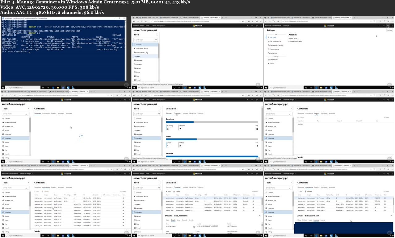 Implementing Docker for Windows Containers in Windows Server 2019