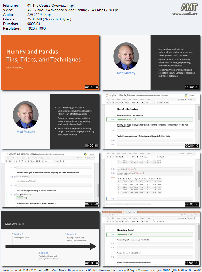 Pandas and NumPy Tips, Tricks, and Techniques