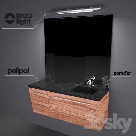 3DSky – Bathroom Furniture 3D Models Volume 1