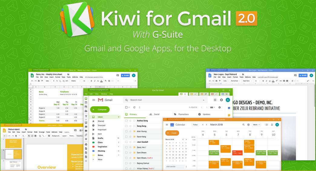 sorting in kiwi for gmail