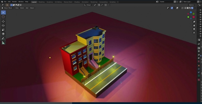 Skillshare – Create isometric buildings with blender