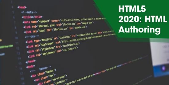 HTML5 2020: HTML Authoring