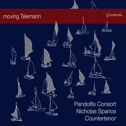 Nicholas Spanos Pandolfis Consort – Moving Telemann (2020)