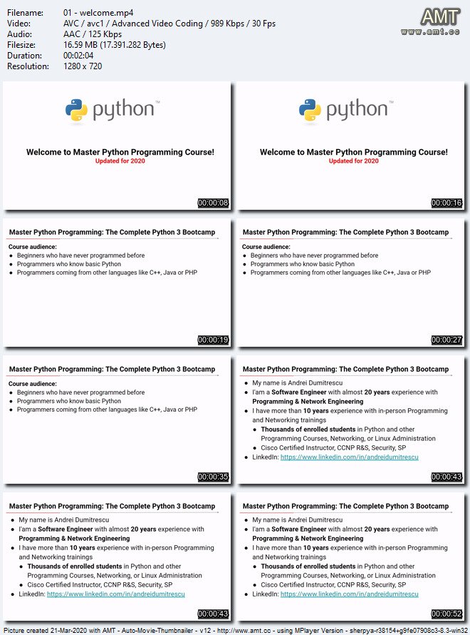 Master Python Programming in 2020