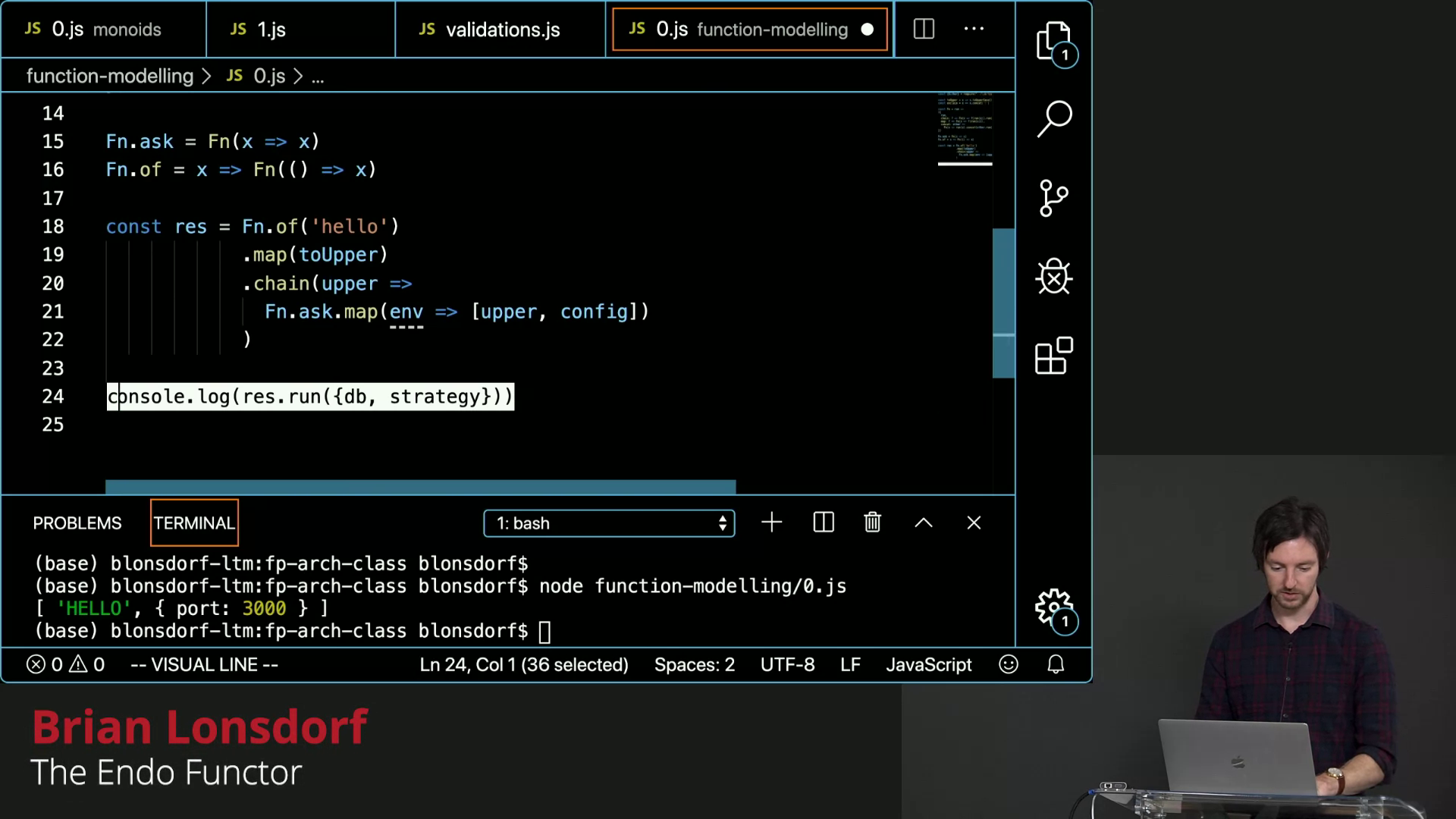 Hardcore Functional Architecture Patterns in JavaScript (2020)