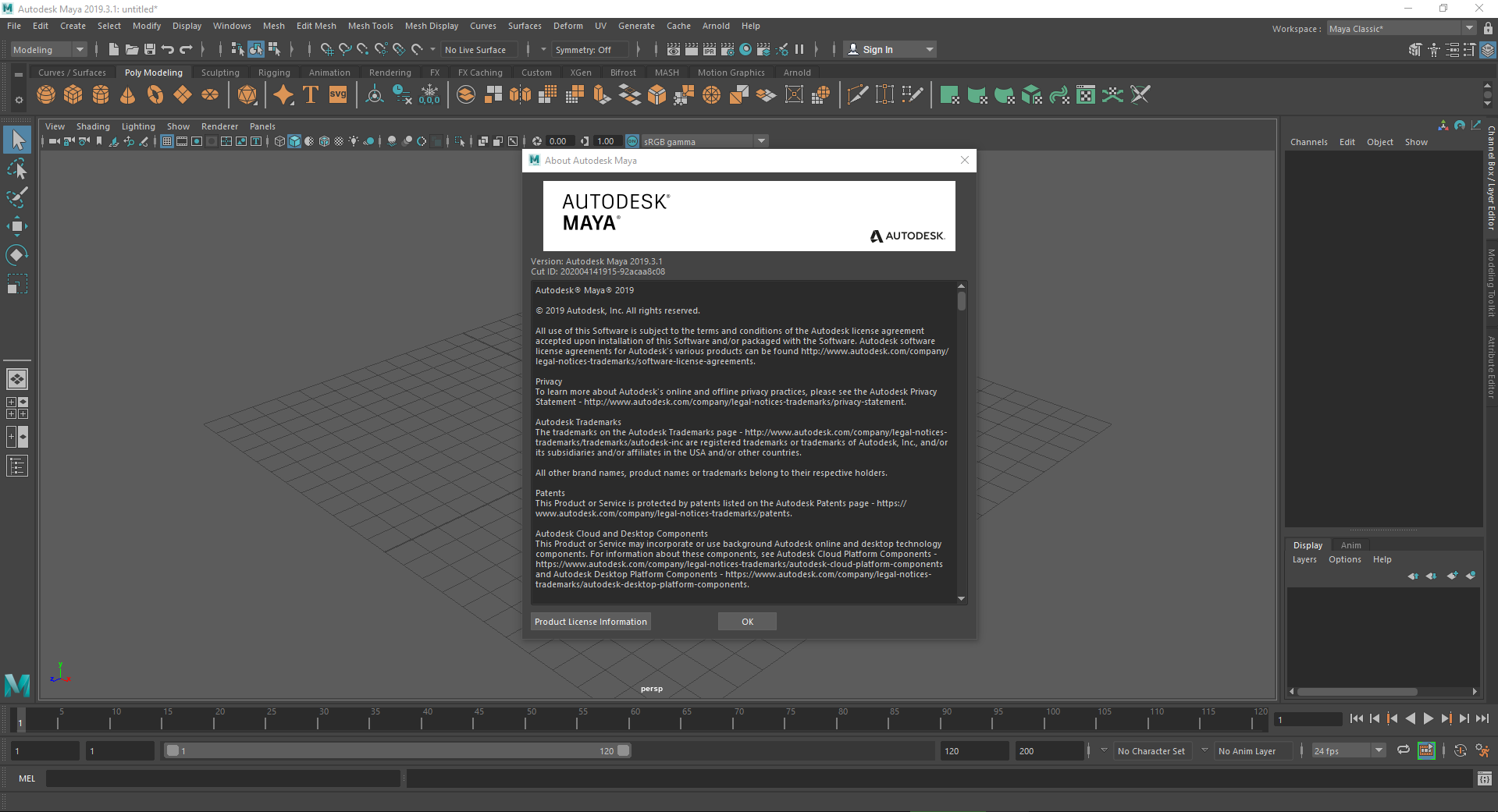 Autodesk Maya 2019.3.1