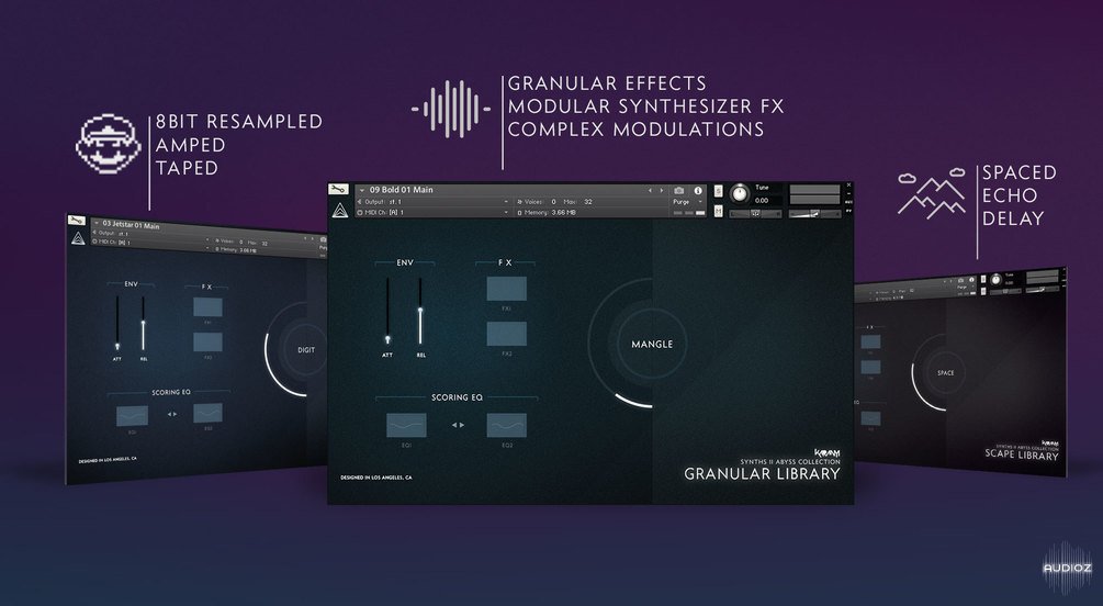 Karanyi Sounds Synths 2 Abyss v1.2 KONTAKT-DECiBEL screenshot