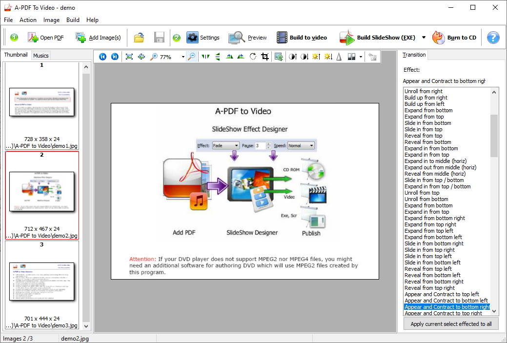 A-PDF To Video 2.3