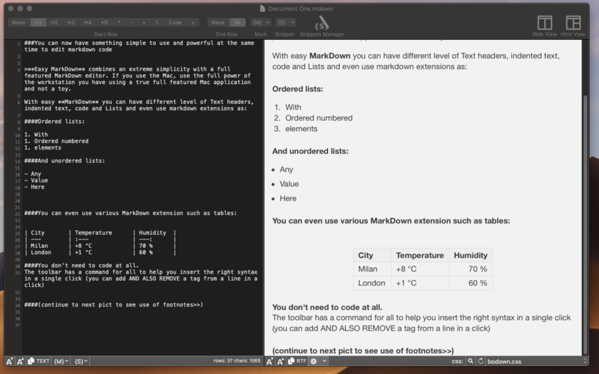Easy Markdown 1.8 macOS