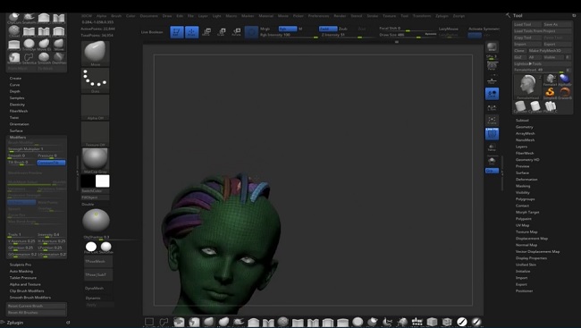 Skillshare – Make Very Own Custom Hair Brush And Hairstyle To Your Character In Zbrush