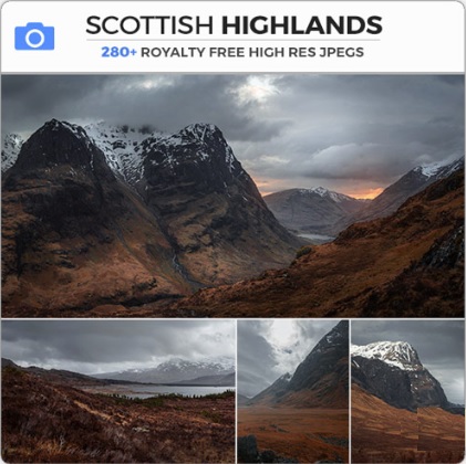 Photobash – Scottish Highlands