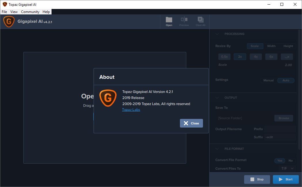 Topaz Gigapixel AI 4.2.1