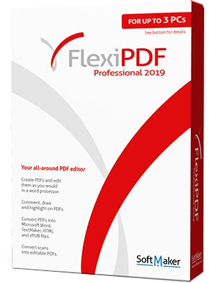 SoftMaker FlexiPDF 2019 Professional 2.0.1 Multilingual