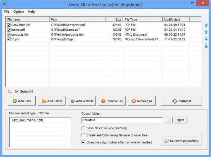 Okdo All to Text Converter 5.8