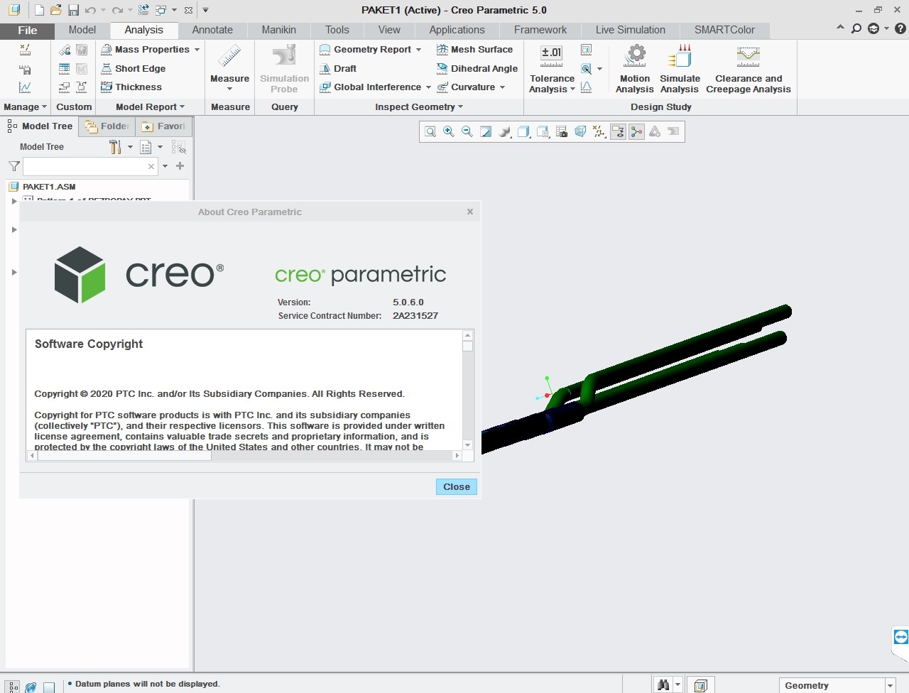 PTC Creo 5.0.6.0 + HelpCenter (x64) Multilanguage