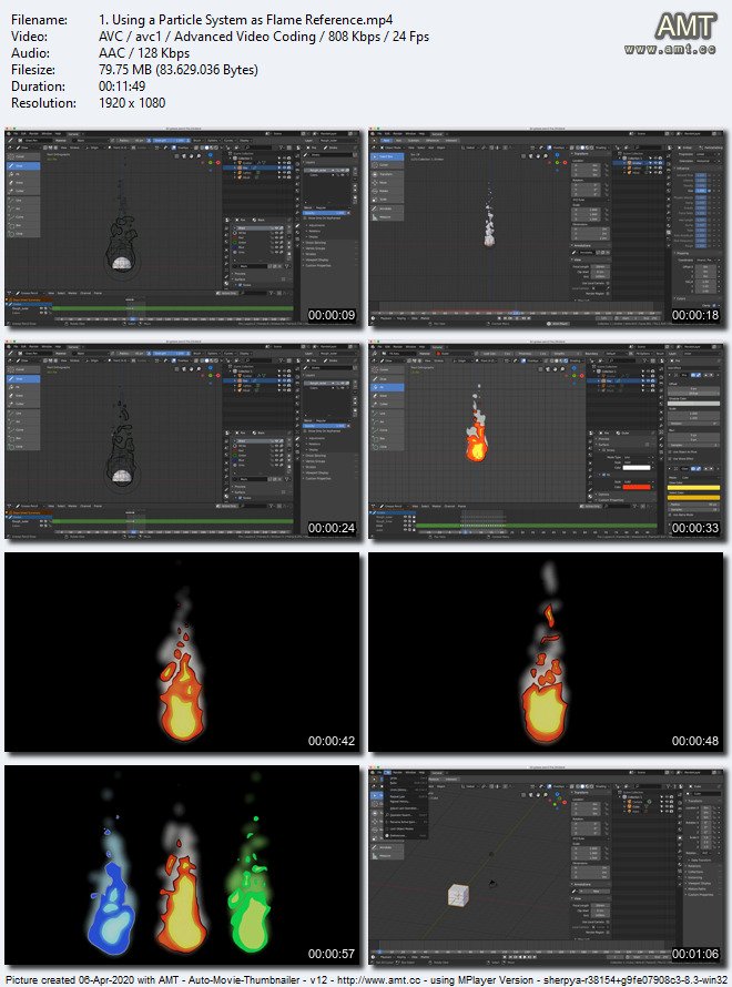 CGCookie - Adding Effect to Complete the Fire