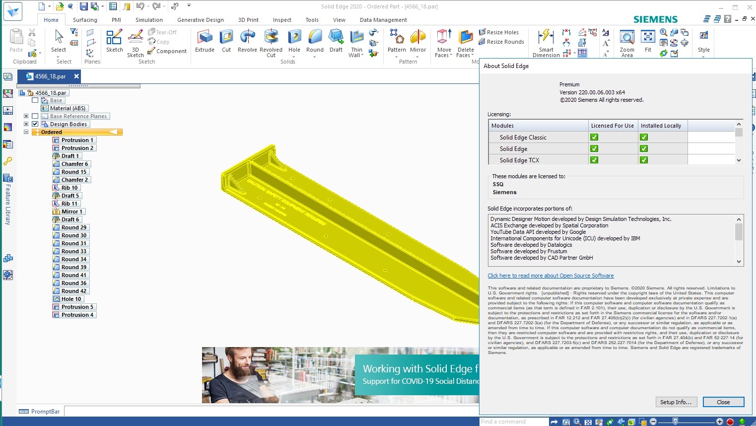 MP06 for Siemens Solid Edge 2020