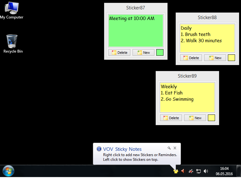 VovSoft Sticky Notes 2.6