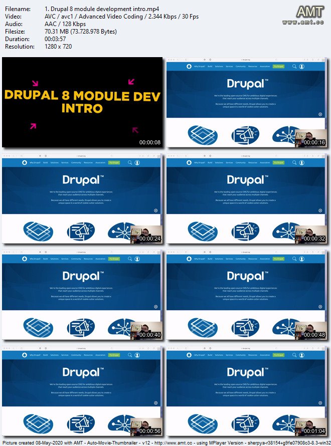 Drupal 8 module development + useful tips