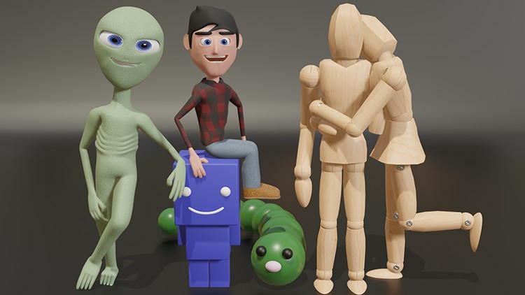 Ultimate Blender 3D Character Creation & Animation Course