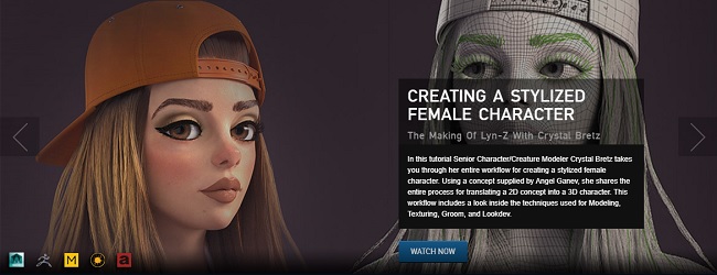 The Gnomon Workshop – Creating A Stylized Female Character – The Making of Lyn-Z with Crystal Bretz