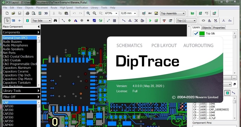 DipTrace 4.0.0.0