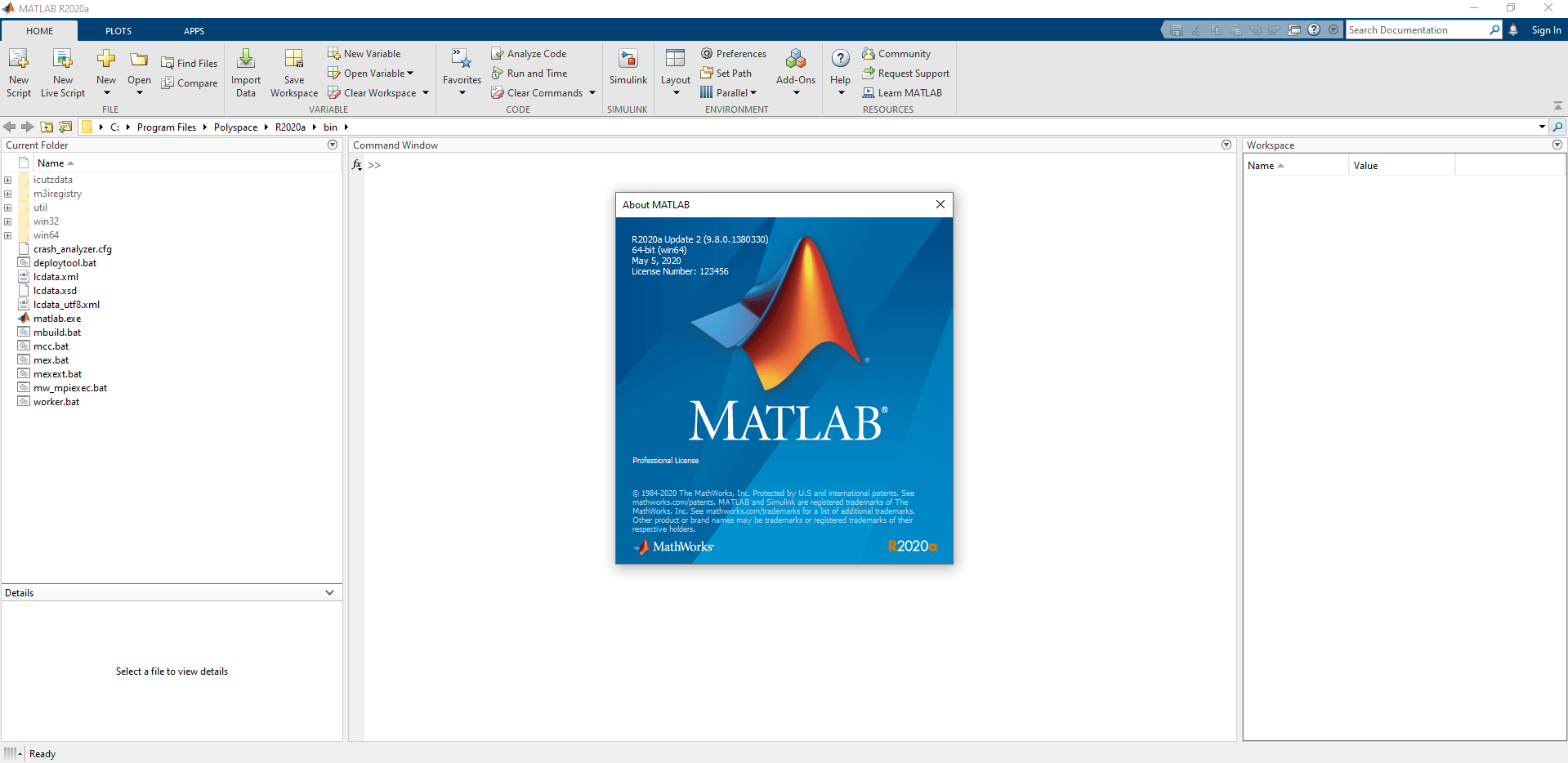 MathWorks MATLAB R2020a v9.8.0.1380330 Update 2 Only (x64)