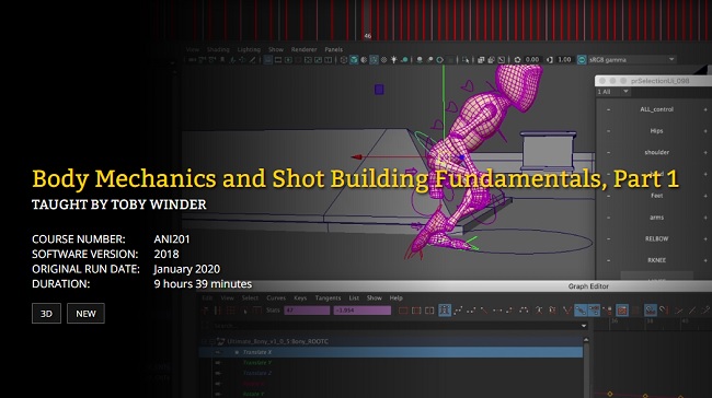 FXPHD – ANI201 – Body Mechanics And Shot Building Fundamentals Part 1