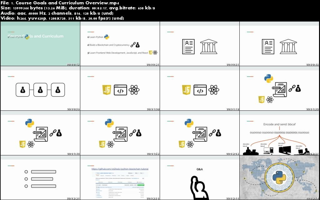  Python, JS, & React | Build a Blockchain & Cryptocurrency 