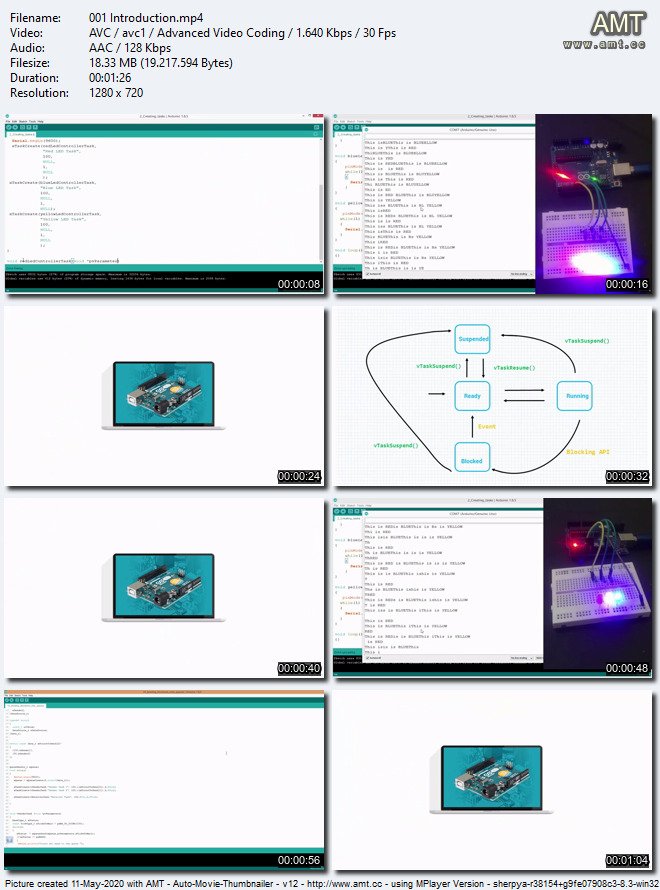 Arduino FreeRTOS From Ground Up™ : Build RealTime Projects