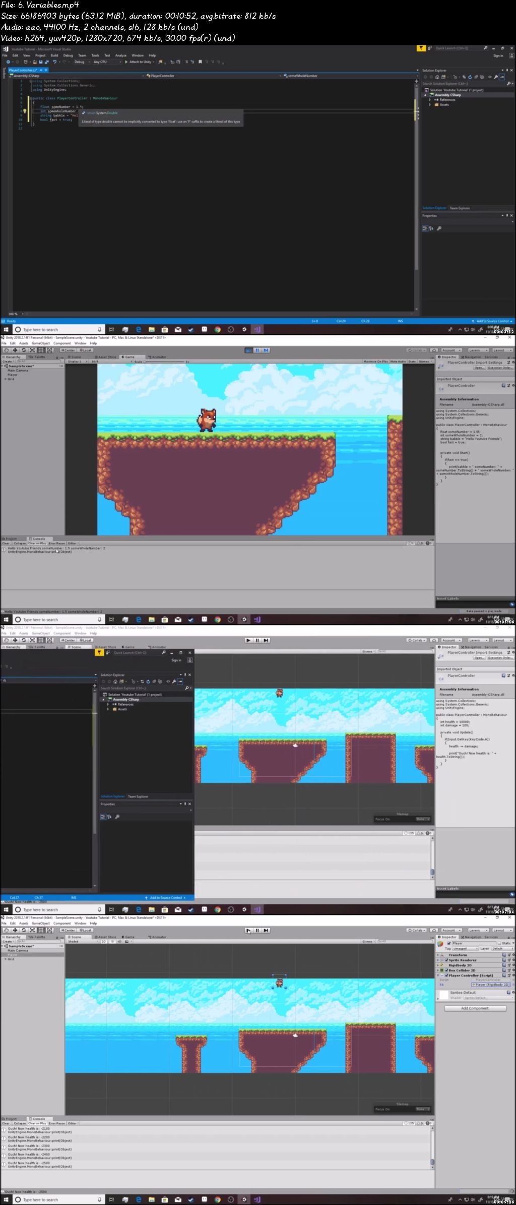  Build a 2D Unity Game for Beginners 