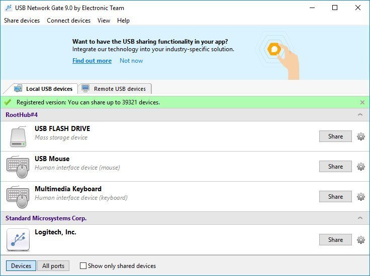 Eltima USB Network Gate 9.0.2236 Multilingual