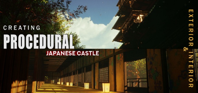 Gumroad – Procedural Japanese Castle in Unreal Engine 4