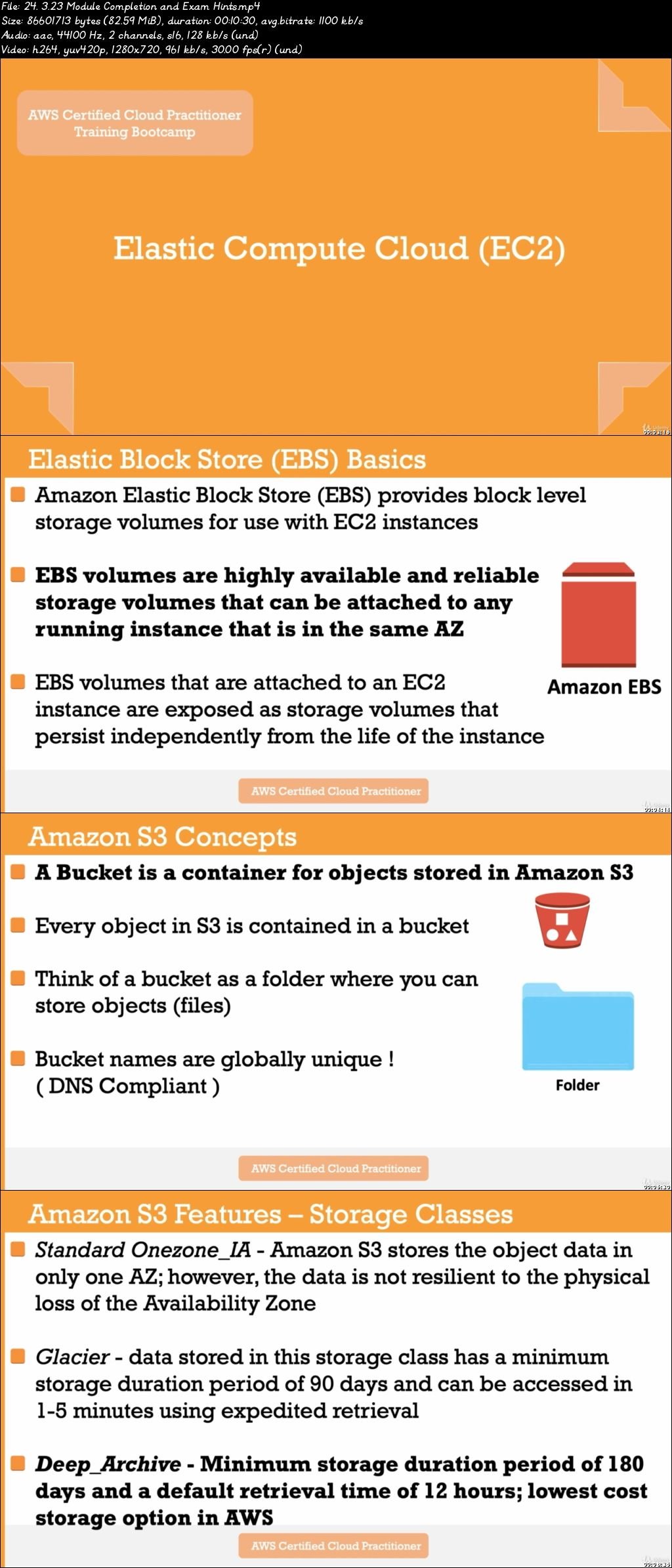  AWS Certified Cloud Practitioner 2020 Training Bootcamp 