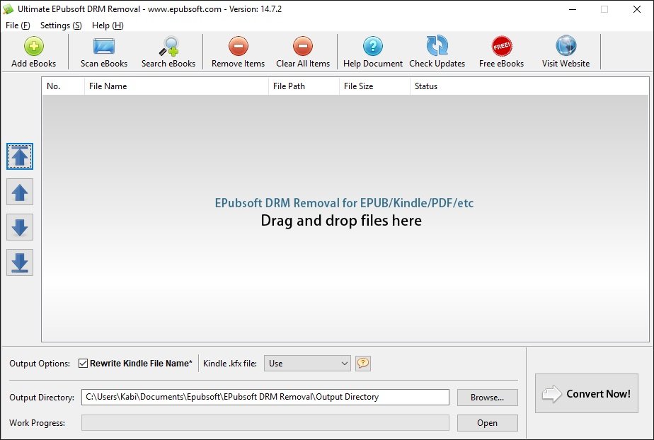 Ultimate EPubsoft DRM Removal 14.7.2